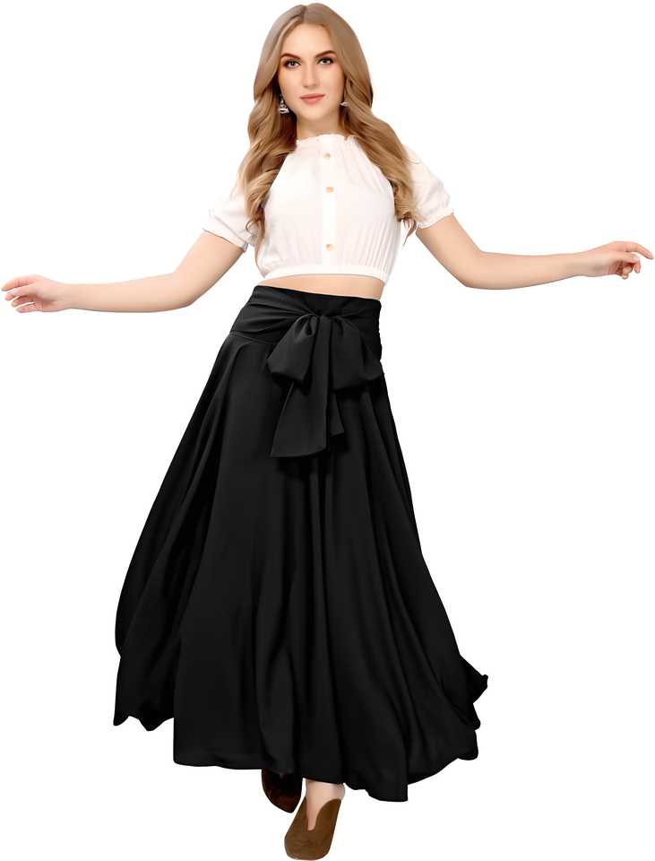 Women's Stylish Top & Long Skirt Set