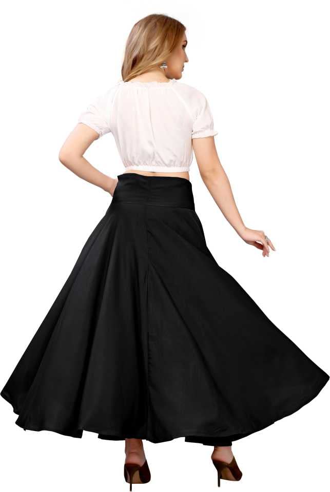 Women's Stylish Top & Long Skirt Set